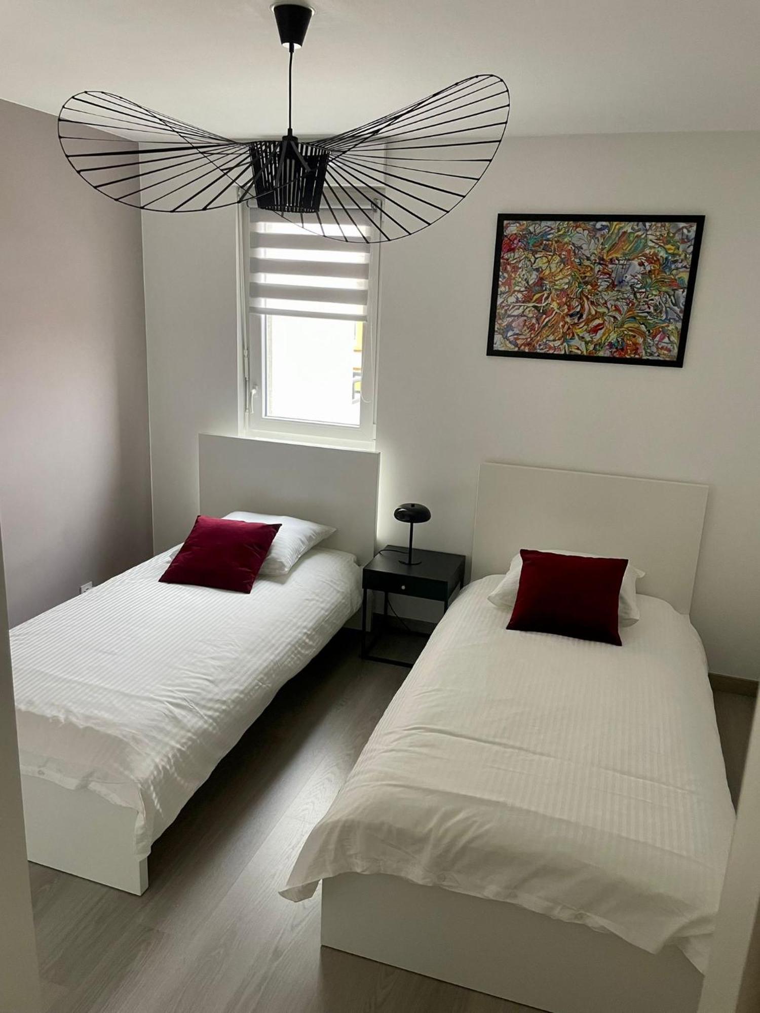 A Few Steps From Basel With Balcony And Free Private Parking Apartment Saint-Louis  Bagian luar foto